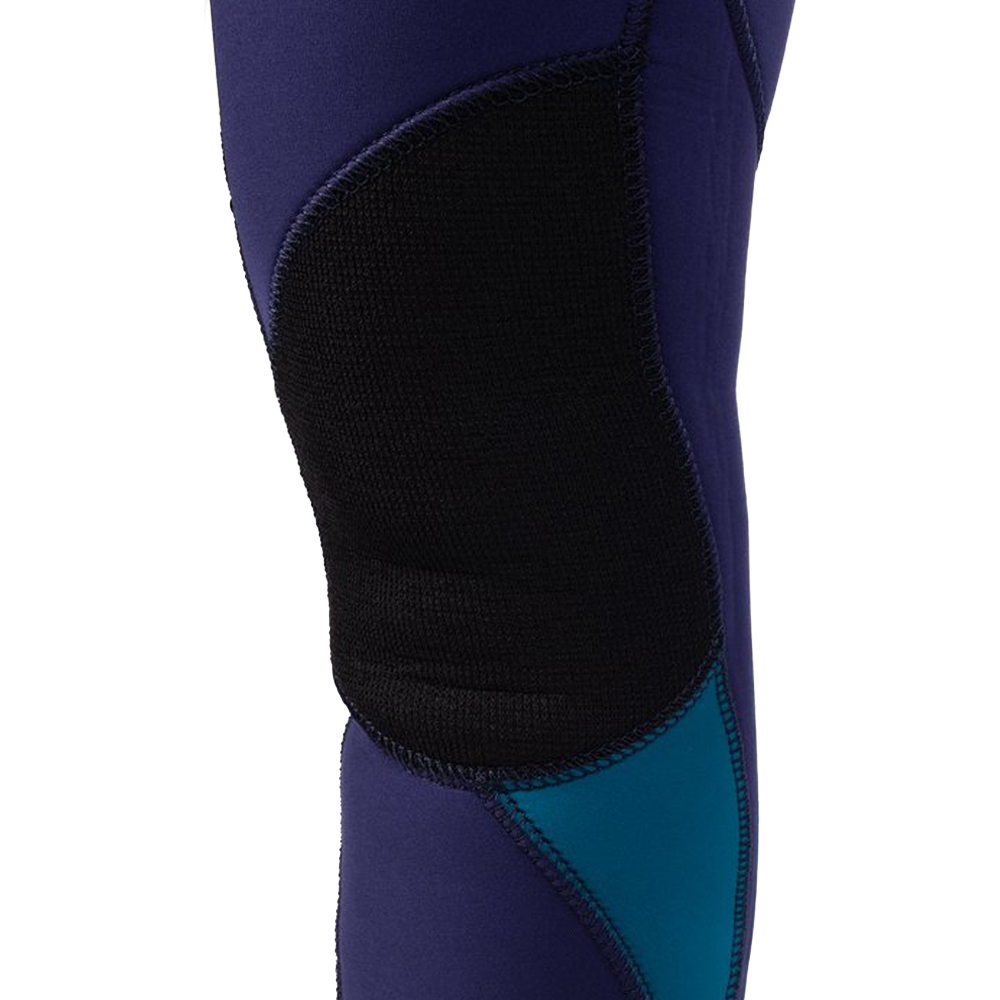 2025 Gul Womens Response 4/3mm GBS Back Zip Wetsuit RE1248-C1 - Blue / Teal
